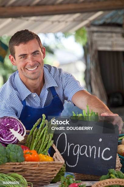 Organic Market - Fotografie stock e altre immagini di Agricoltore - Agricoltore, Agricoltura, Alimentazione sana