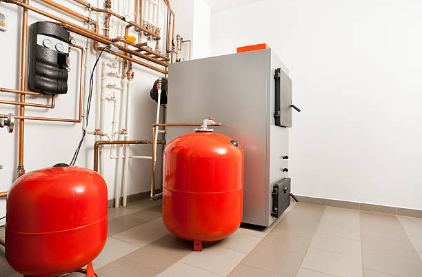 casa sistema de aquecimento - water heater energy efficiency heat resourceful - fotografias e filmes do acervo