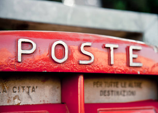 Public Mailbox stock photo