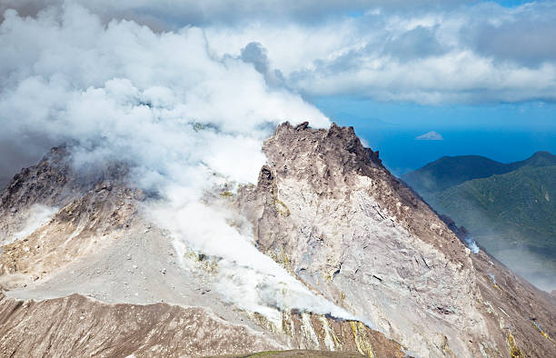istock Soufriere Hills Volcano, Montserrat 155096174