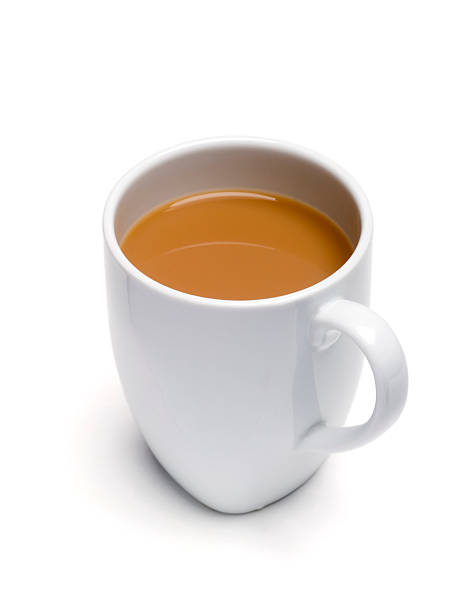 istock Mug of tea isolated on white 155096782