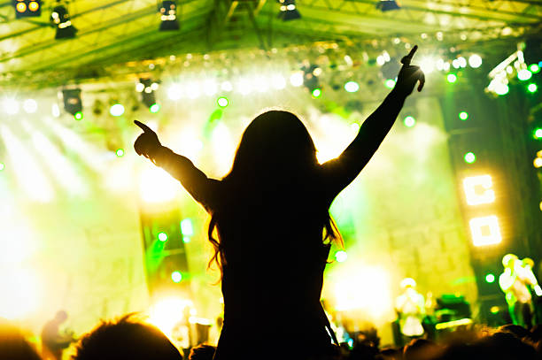 istock Girl at a concert 155097014