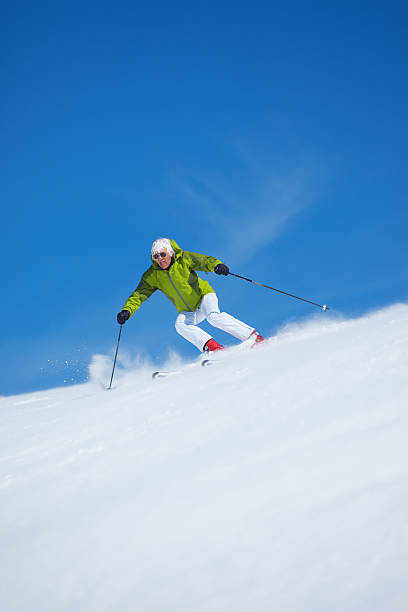 istock Snow Skier - Carving 155097022