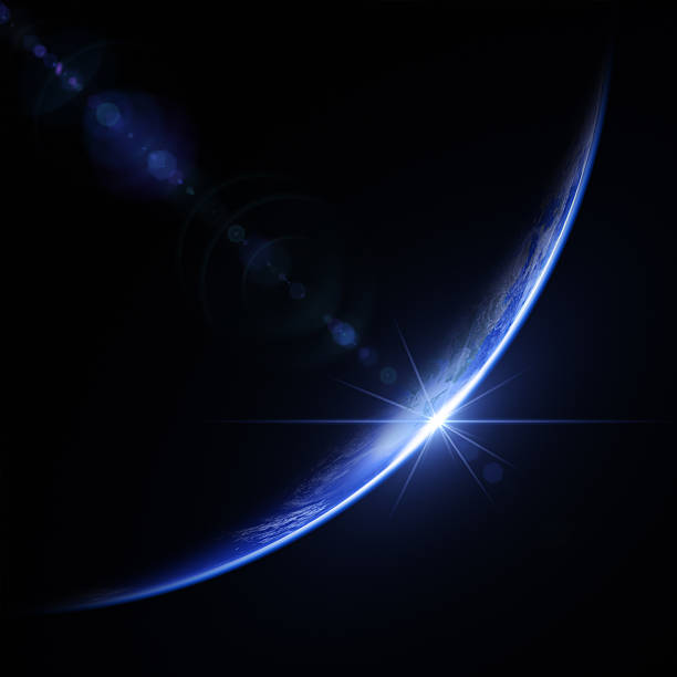 istock An image of the sun rising from space 155097083