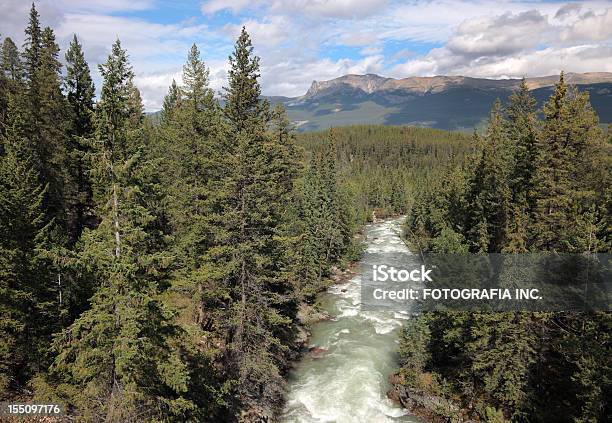 Parque Nacional De Jasper Foto de stock y más banco de imágenes de Agua - Agua, Aire libre, Alberta