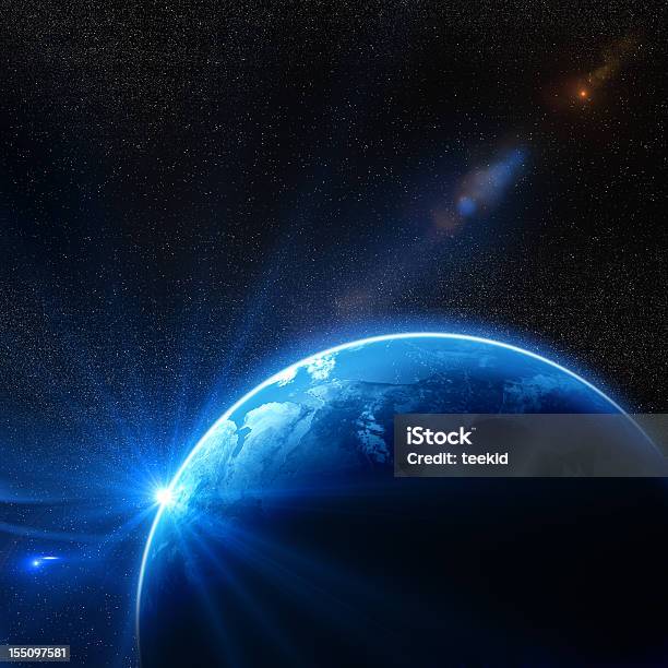 Земля В Пространстве — стоковые фотографии и другие картинки Глобус - Глобус, Планета Земля, Место для текста
