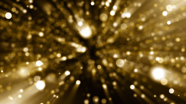 istock Particles gold glitter bokeh award dust abstract background 1550978478
