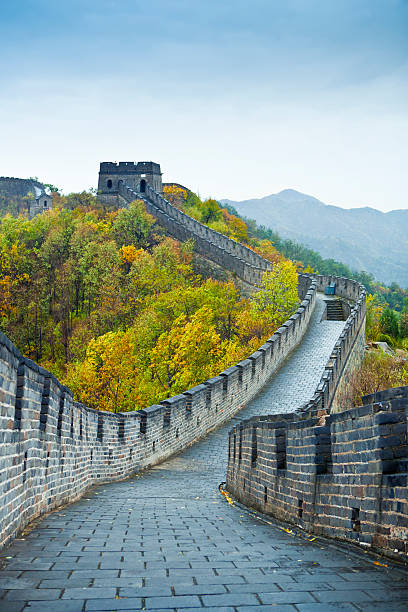 istock Great wall of China in autumn 155097979