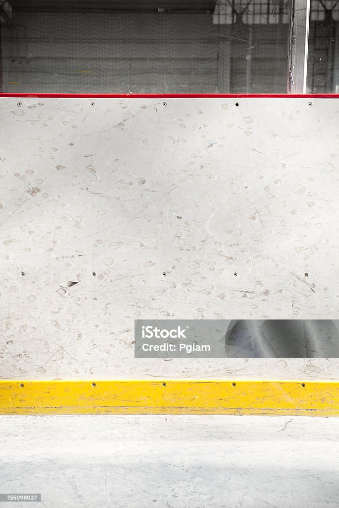 Boards in der hockey arena - Lizenzfrei Innenaufnahme Stock-Foto