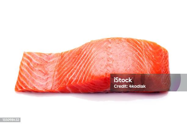 Salmón Foto de stock y más banco de imágenes de Aceite de pescado - Aceite de pescado, Color - Tipo de imagen, Comida sana