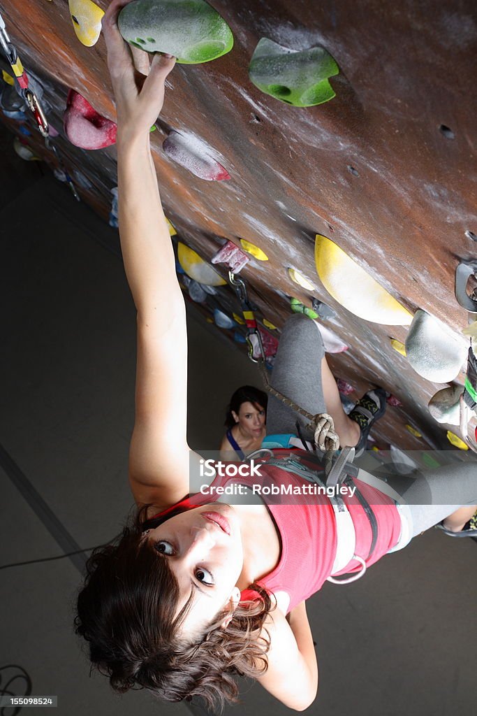 실내 암벽 등반 - 로열티 프리 14-15 살 스톡 사진