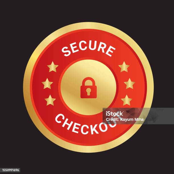 Premium Vector Secure Checkout Logo Design And Trust Badge Secure ...