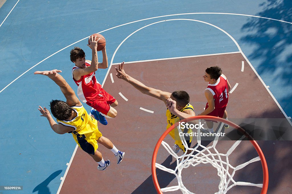 Jump shot - Foto stock royalty-free di Basket