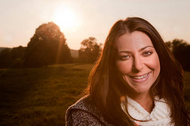 istock Woman in sunset 155099258