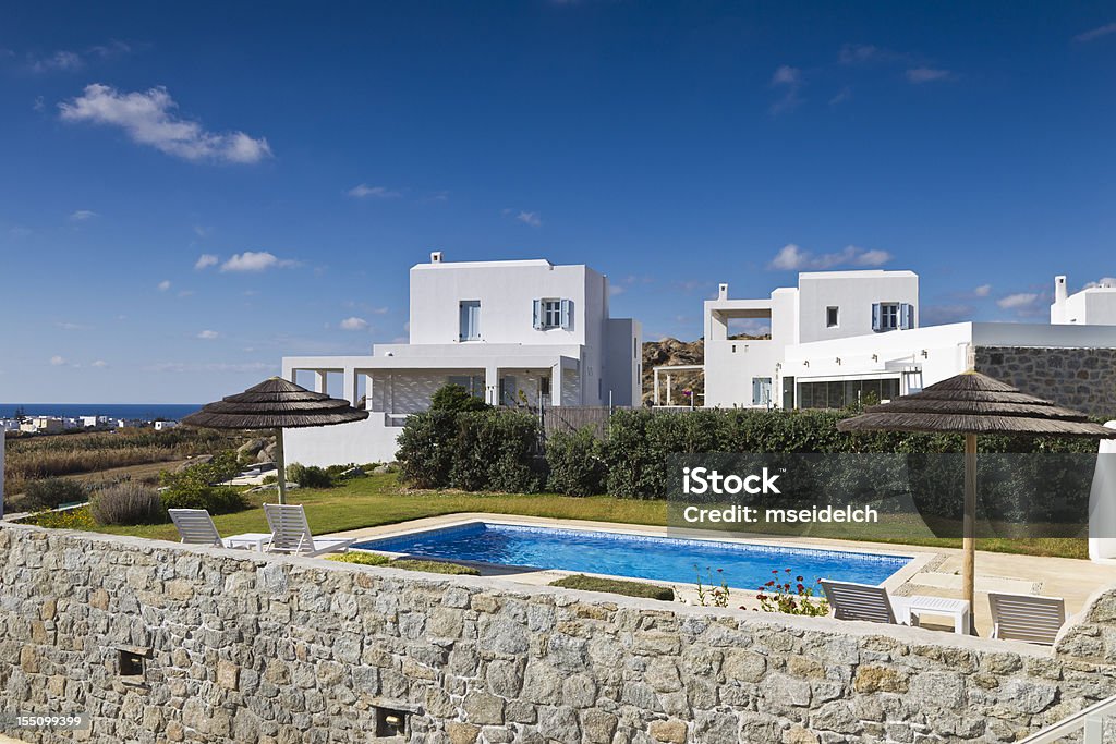 Villa com Piscina - Royalty-free 2011 Foto de stock