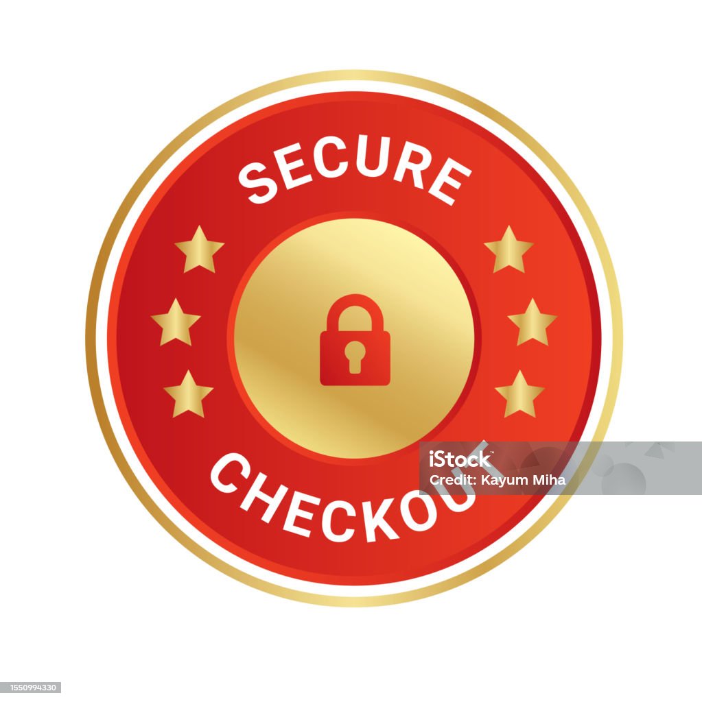 Premium Vector Secure Checkout Logo Design And Trust Badge Secure ...