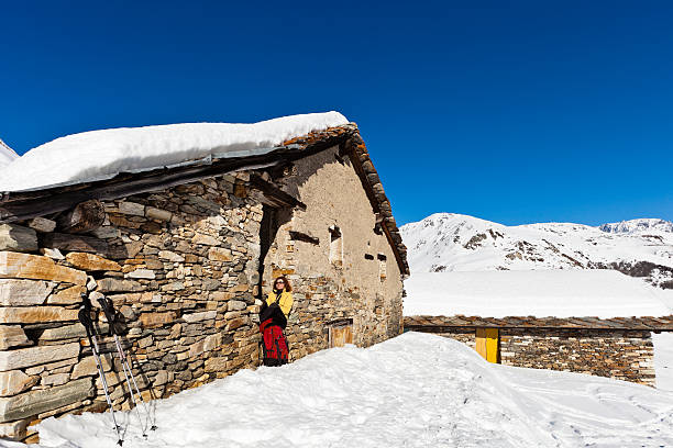 istock Hiker at rest, Vallone di Serena, Italy 155099522