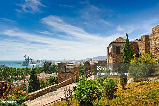 La Alcazaba Malaga City Spain Stock Photo - Download Image Now - Málaga - Málaga Province, Alcazaba of Málaga, Coastline