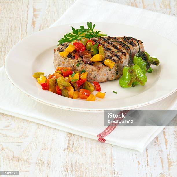 Gegrilltes Thunfisch Stockfoto und mehr Bilder von Thunfischsteak - Thunfischsteak, Gegrillt, Steak