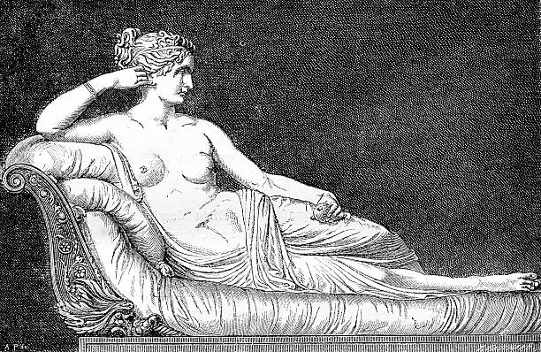 illustrations, cliparts, dessins animés et icônes de la venere borghese par canova - statue roman female women