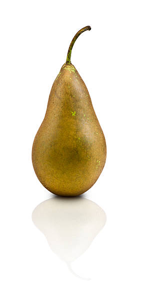 istock Conference pear with clipping path isolated on white. 155099745
