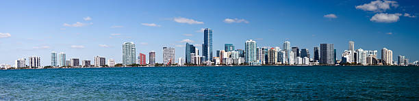 istock Miami Skyline Panorama, Downtown, Florida, USA 155099863