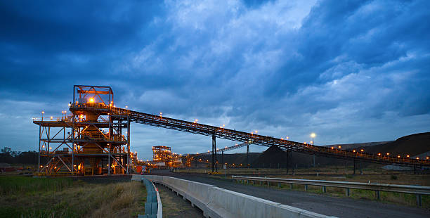 istock Coal Handling and Prep Plant CHPP at sunset 155100079