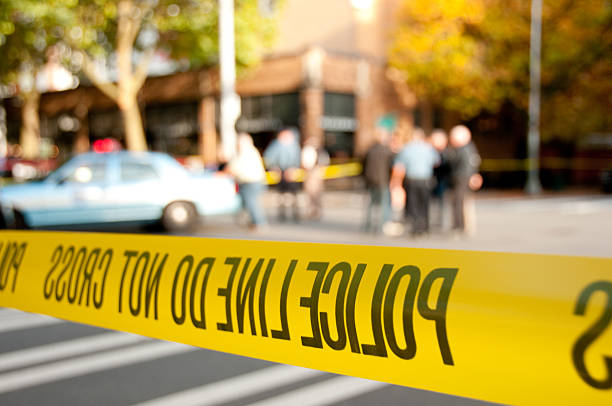 istock Police line at a crime scene 155100287