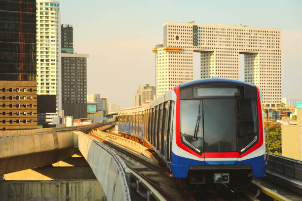 istock BTS Sky Train is running in downtown of Bangkok. 1551006676