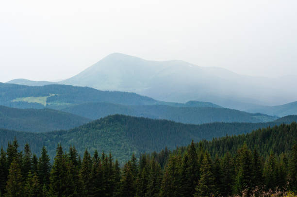 istock landscape the sky before a thunderstorm, clouds in the mountains before the rain 1551150771