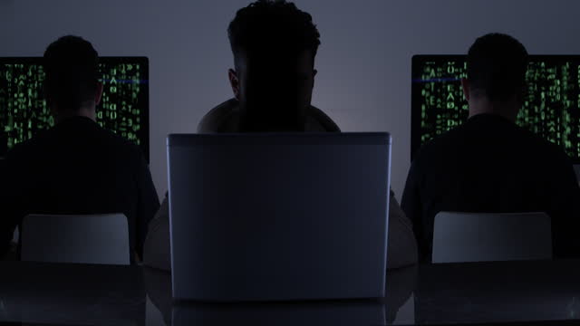 Cyber crime, computer hackers.