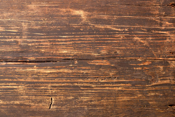 istock Rustic wood texture with blank space. dark wood background 1551206710