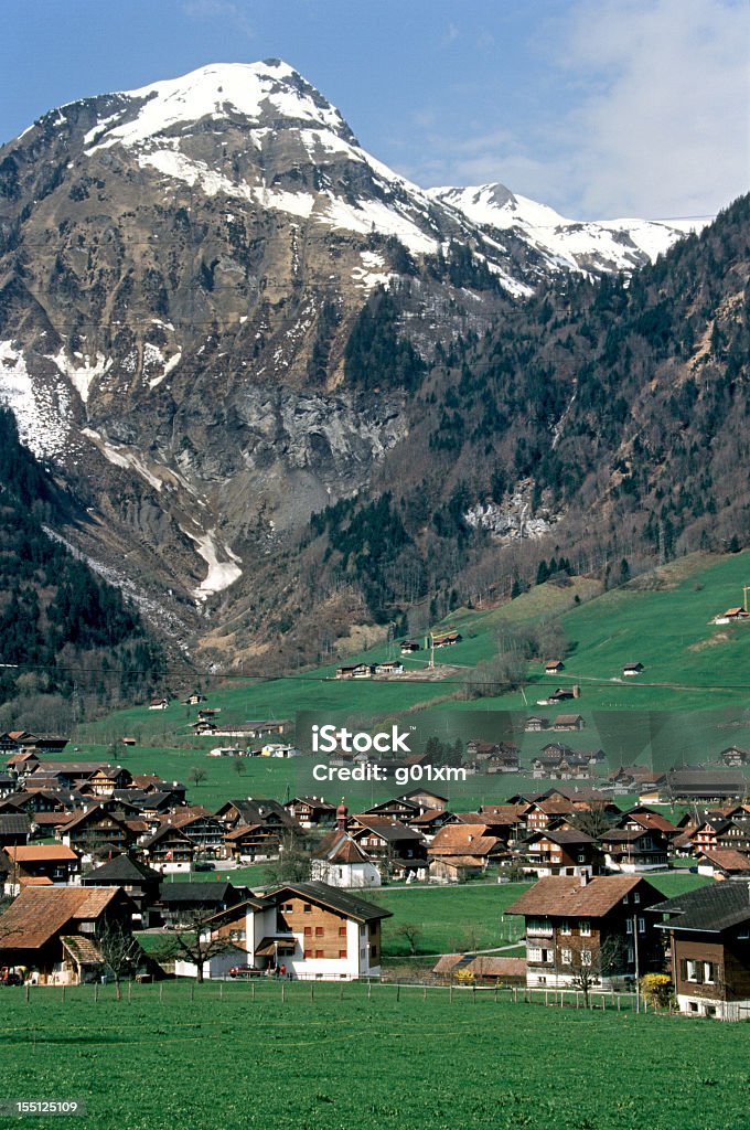 가로 스위스 알프스 - 로열티 프리 경관 스톡 사진