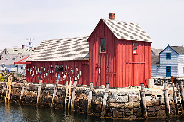 istock Fishing Shack, Inner Harbor, Rockport, MA 155125299