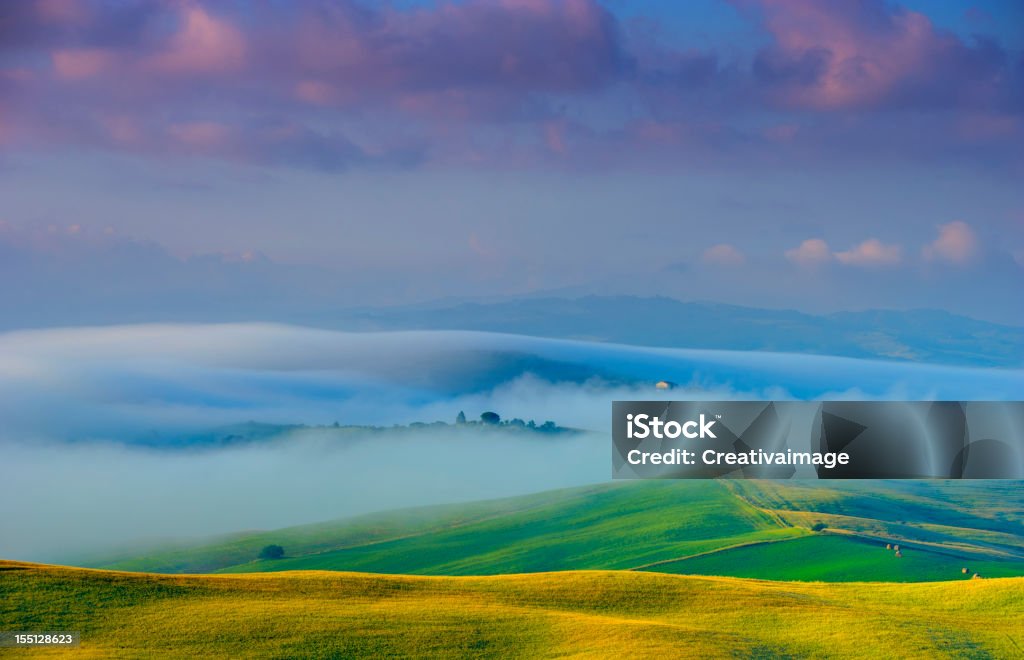 Paisaje de Toscana - Foto de stock de Agricultura libre de derechos