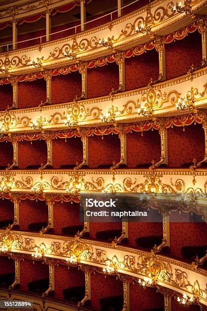 Scatole Di Italiano Antico Teatro - Fotografie stock e altre immagini di Opera lirica - Opera lirica, Teatro lirico, Spettacolo teatrale