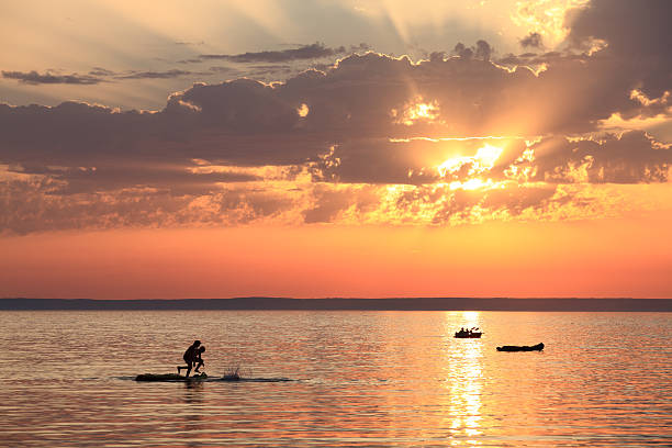 istock Children at sunset in Croatia 155130226