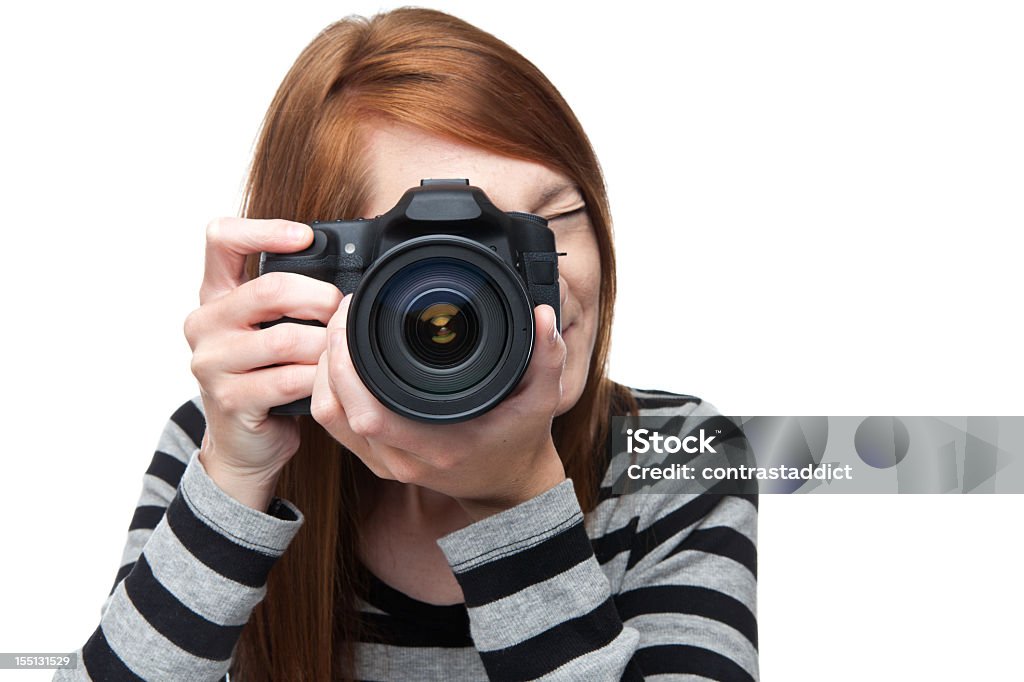 Jovem Fotógrafo - Royalty-free 20-24 Anos Foto de stock