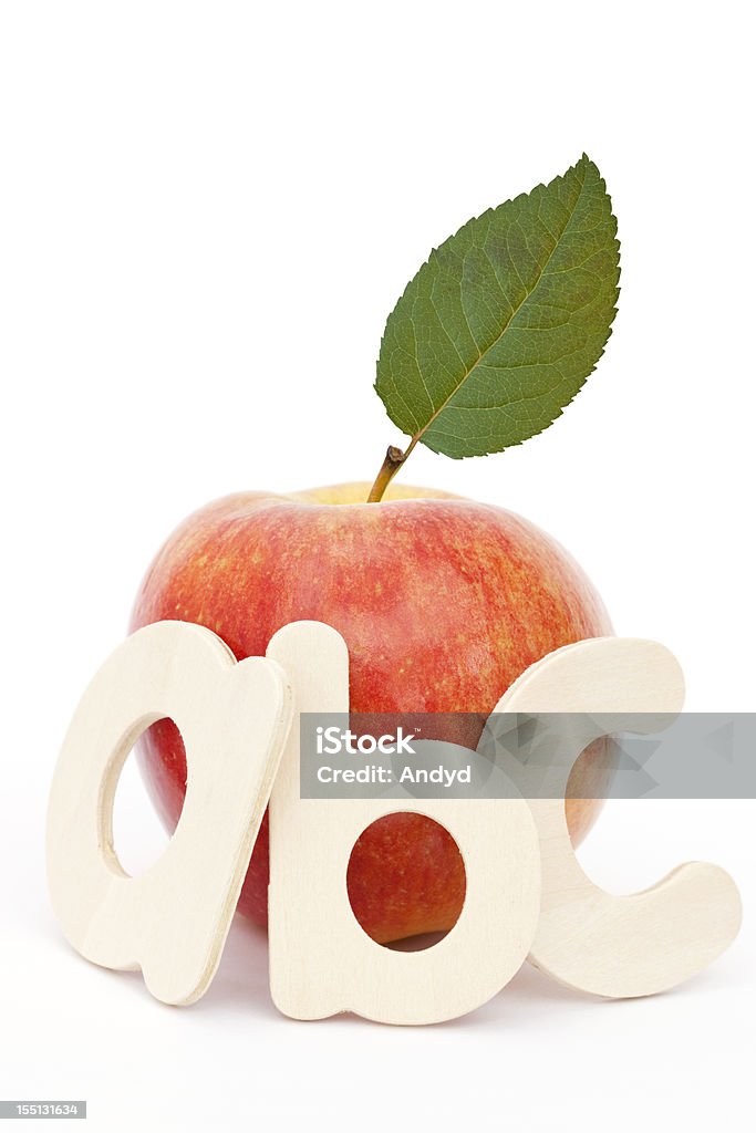 ABC maçã - Foto de stock de Aprender royalty-free