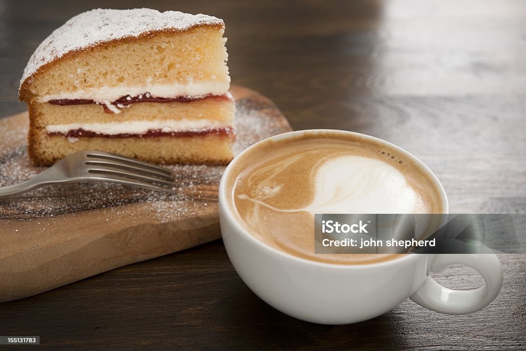 Caffè e torta - Foto stock royalty-free di Dolce