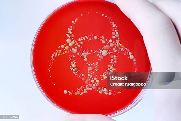 De Riesgo Biológico Foto de stock y más banco de imágenes de Agar-agar - Agar-agar, Meningitis, Bacteria