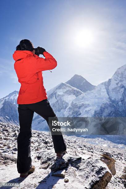 Foto de Nascer Do Sol Sobre O Monte Everest Himalaia Nepal e mais fotos de stock de 20-24 Anos