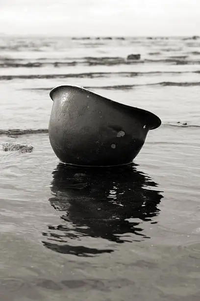 Photo of D-Day Beach.