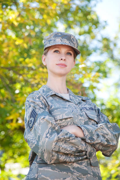 istock US Air Force Series: American Airwoman Outdoor 155134200