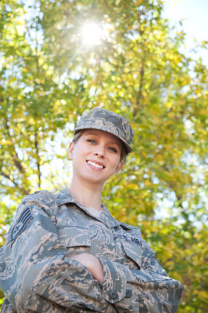 istock US Air Force Series: American Airwoman Outdoor 155134231