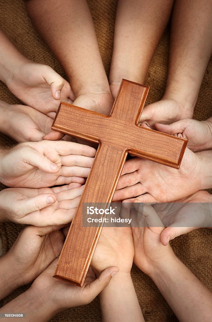 Worshiping zusammen - Lizenzfrei Gemeinde Stock-Foto