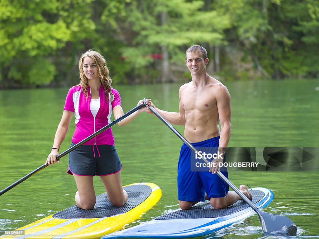 Stand up Paddling - Photo de Activité de loisirs libre de droits