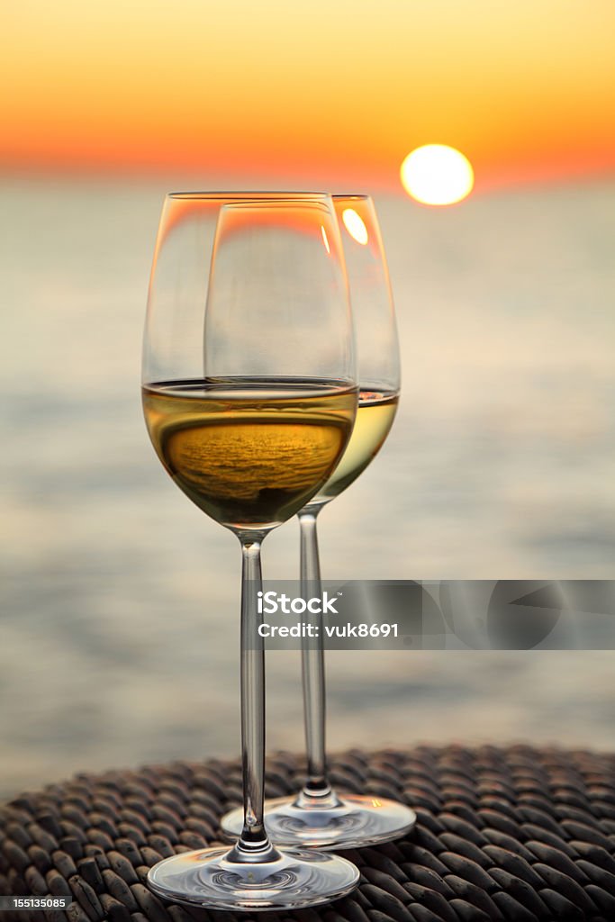 Vino Romanticismo - Foto stock royalty-free di Acqua