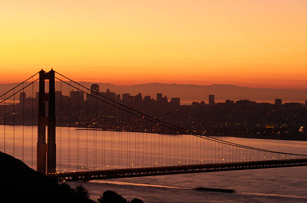istock Golden Gate Bridge and San Francisco at Sunrise 155135763