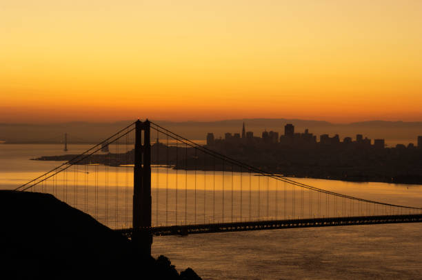 istock Golden Gate Bridge and San Francisco at Sunrise 155135789
